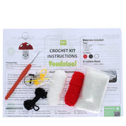 Crochet Toadstool Keyring Kit