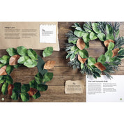 Bouquet in a Book: Christmas Wreath Papercraft Kit