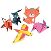 Animal Origami Kit, Paper Folding Craft Set (Age 6+)