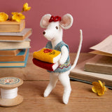 Librarian Mouse Mini Felt Craft Kit