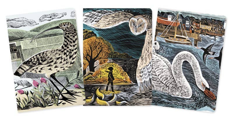 Wildlife, Set 3 Foiled Notebooks size A5