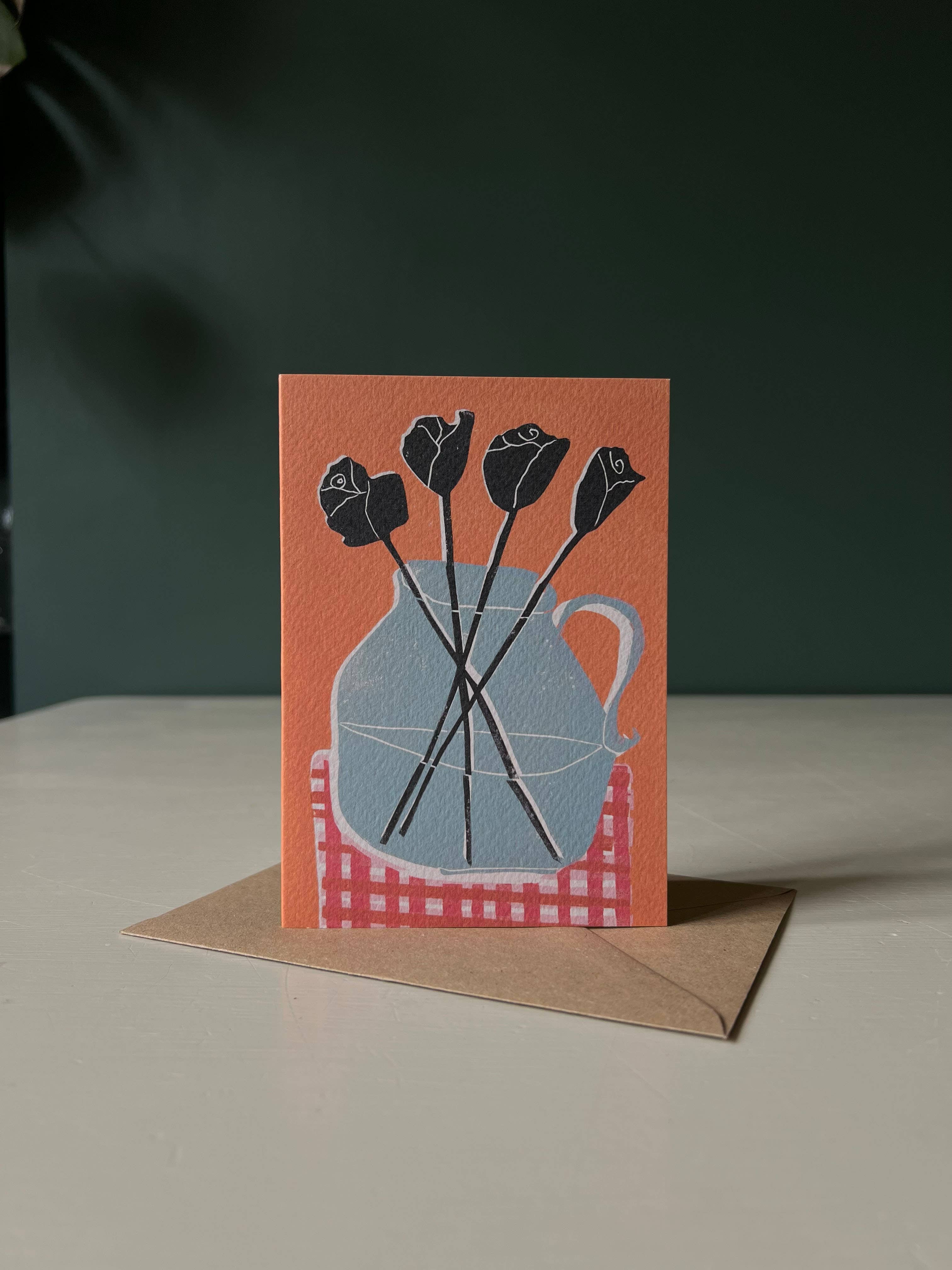 Luiza Holub Roses Valentine's Day Greeting Card