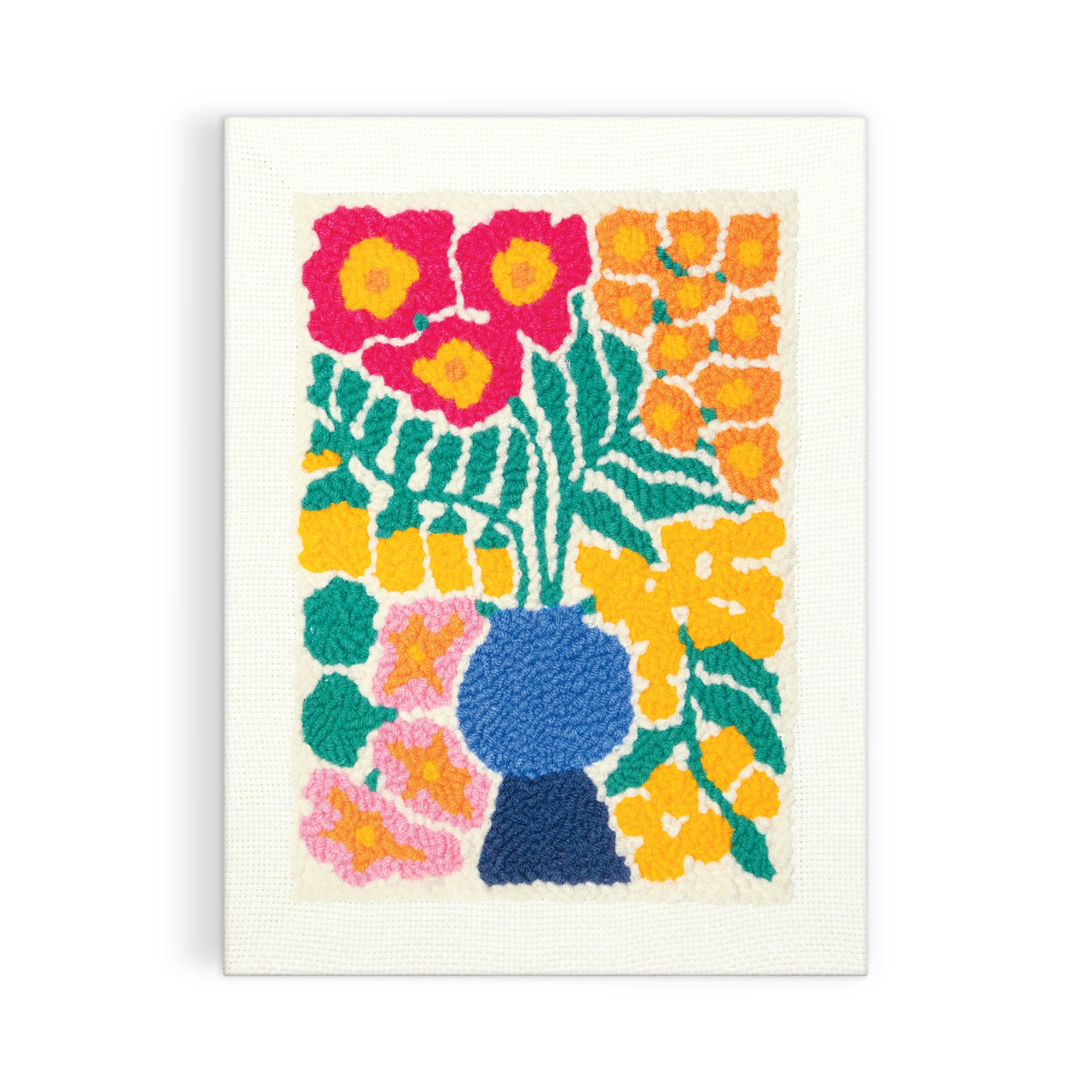 Blooming Wildflowers Beginner Punch Needle Kit
