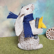 Hare Stargazer Felt Craft Kit, Beginner Sewing Kit