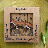 Fox Mini Pin Brooch
