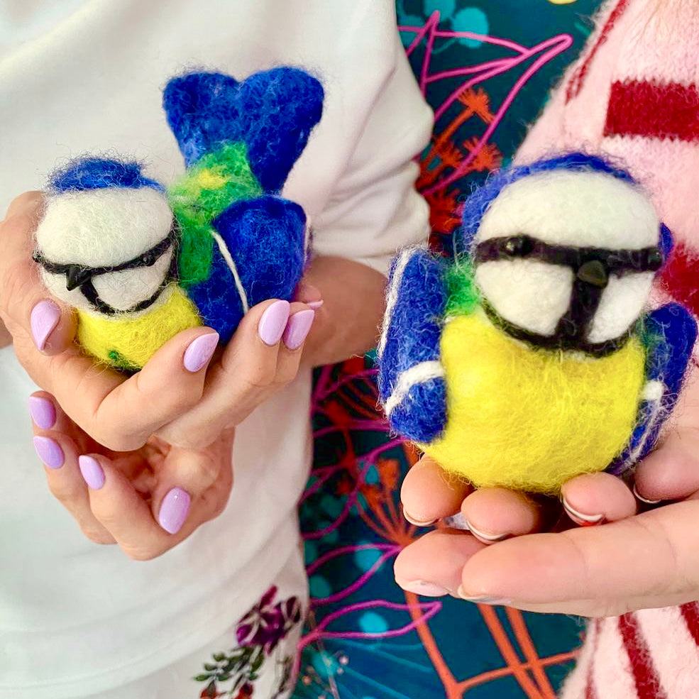 Needle Felting Workshop: Create a Blue Tit Bird
