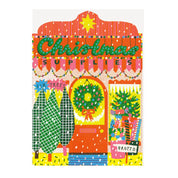 Christmas Supplies Shop Greeting Card