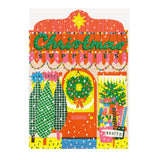 Christmas Supplies Shop Greeting Card