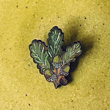 Oak Leaf Mini Pin Brooch