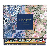 Liberty London Floral Notecard Set, 16 Greeting Cards in Keepsake Drawer Box