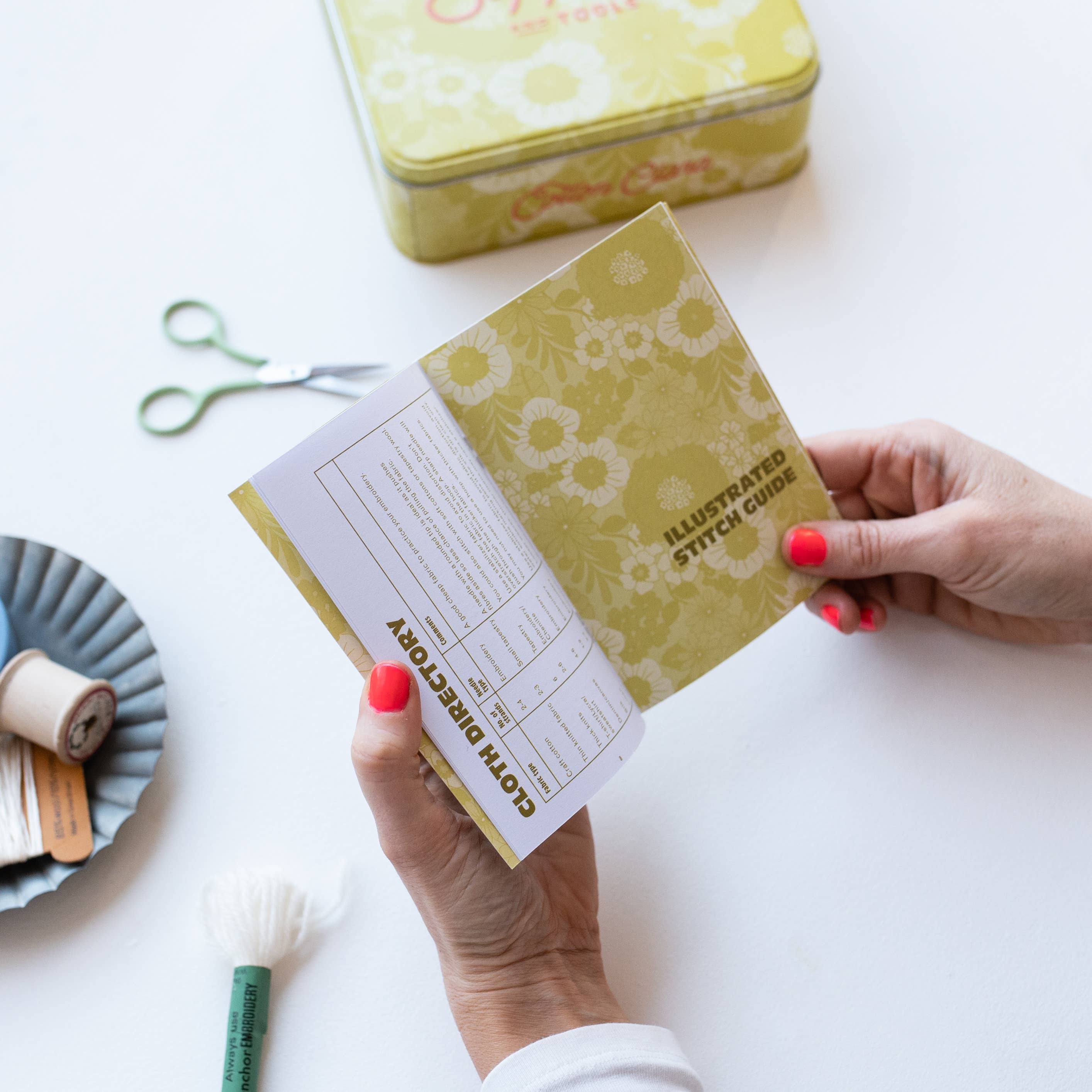 Guide to embroidery booklet