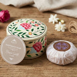Hand-Painted Kashmir Gift Box with Coconut Oil Soap