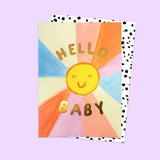 Hello Baby Sunshine Card