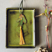 Lily Faith Oak Tassel Decoration