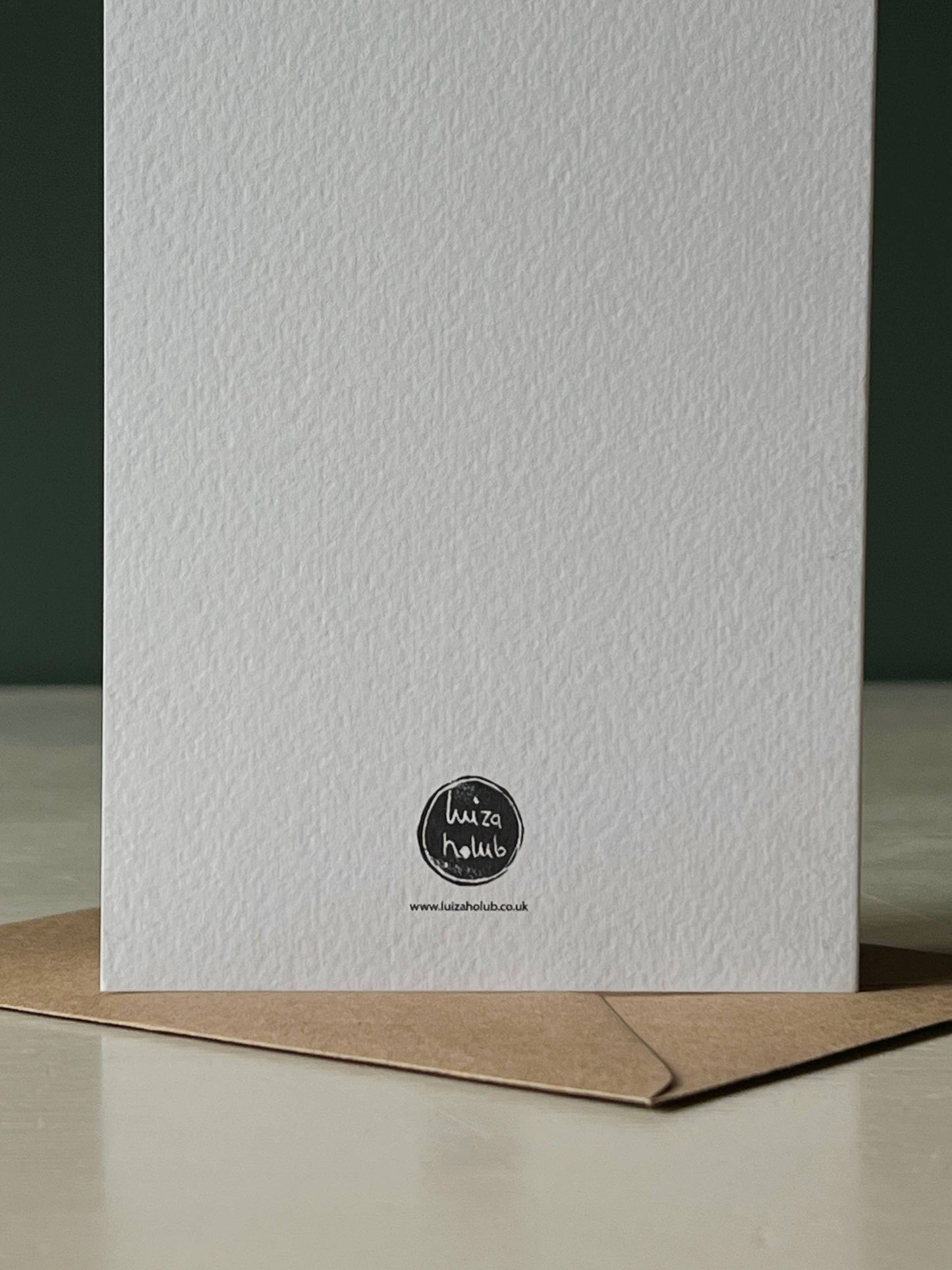 Card, Red Geums