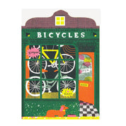 Bicycle Shop Greeting Card, Illustrated Blank Card for Cyclist or Bike Lover