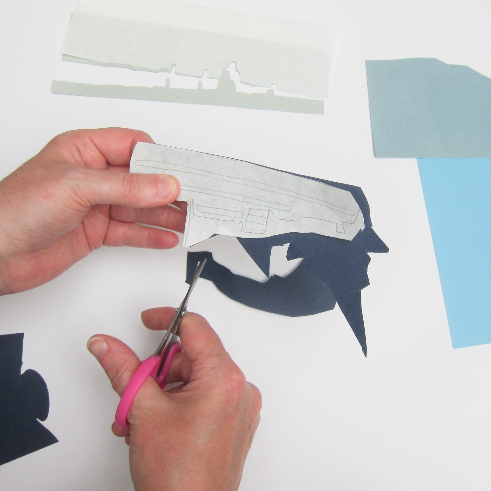 Birds of Liverpool Papercut Collage Workshop
