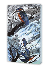 Suffolk Kingfishers Soft Touch Lined Journal