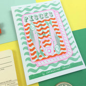 A6 Pisces Mini Zodiac print