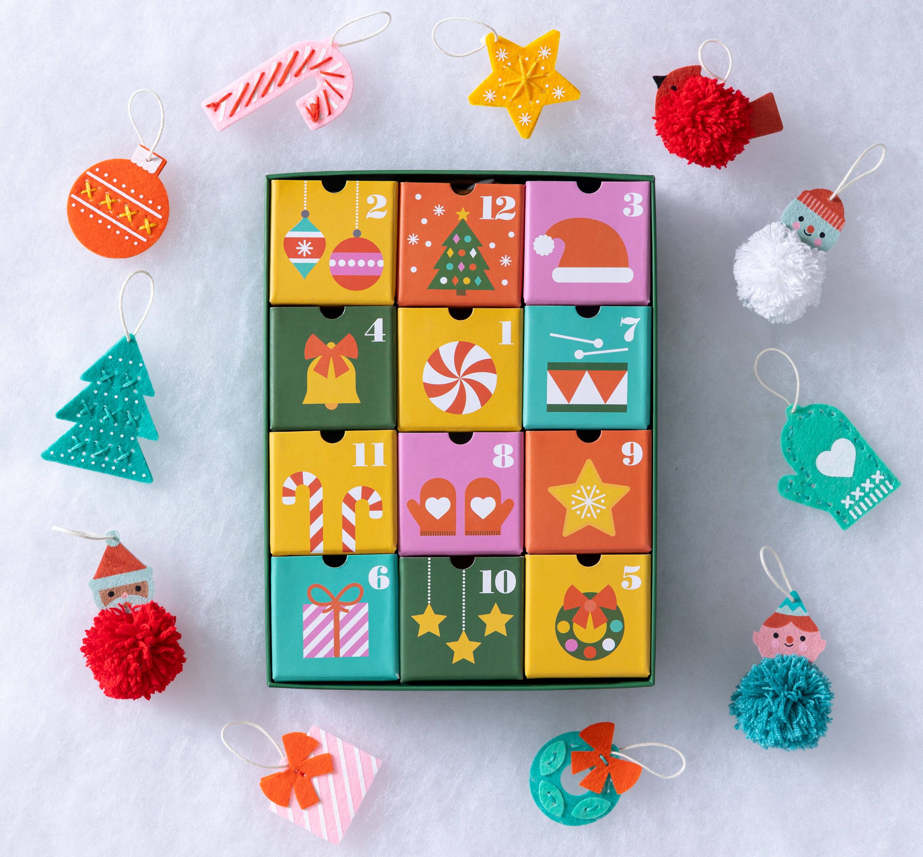12 Crafts of Christmas Advent Calendar (Craft Kit)