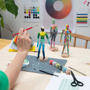 Paint and Pose, the mannequin paint kit