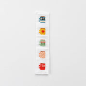 Tea/Mugs Cross Stitch Bookmark Kit