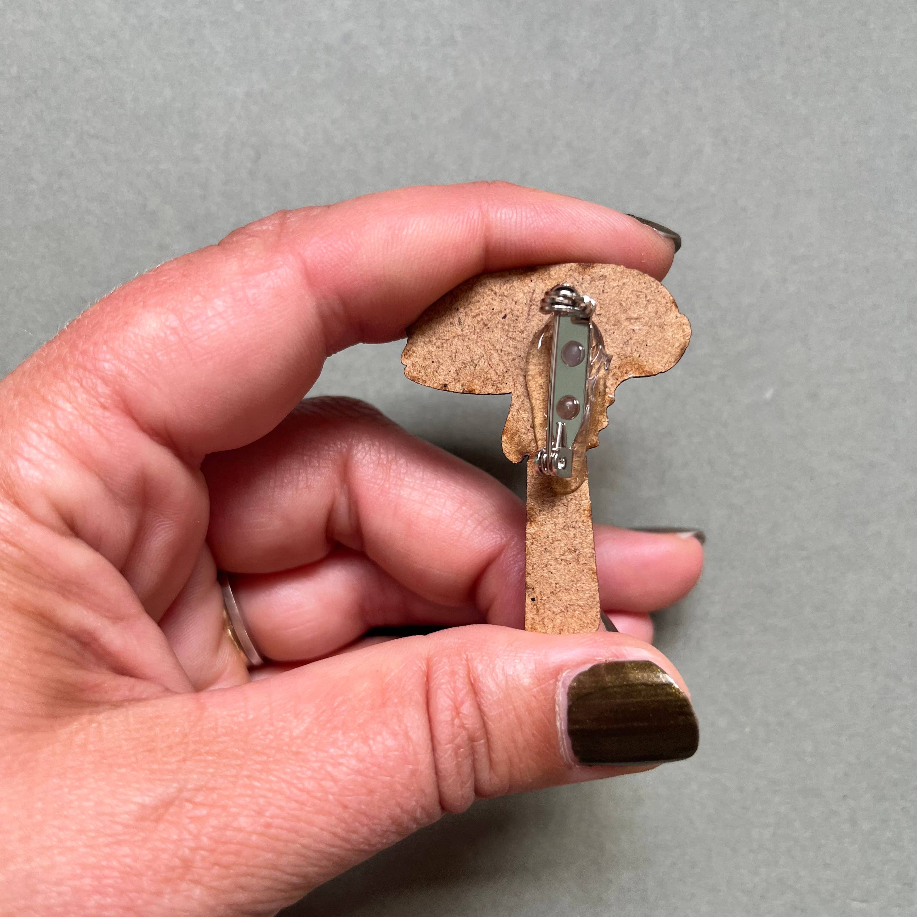Fly Agaric Mini Pin Brooch 