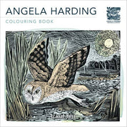 Owl & Countryside Colouring Book, 10x10 inch