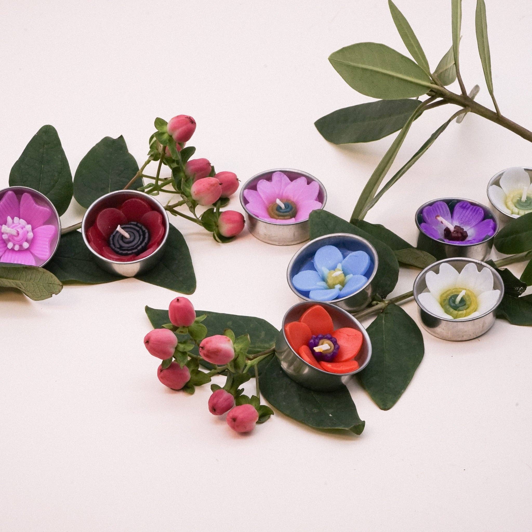 Assorted Wildflower Scented Tealights