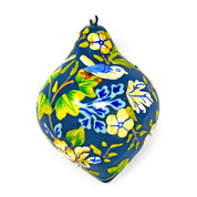 Hand-Painted Papier Mâché Lantern Bauble
