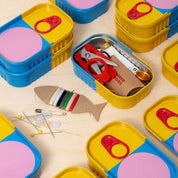 Sewing Kit in Bold Colour Tin
