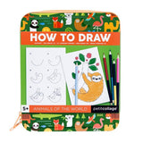 Animals of the World How to Draw Set (Age 5+)