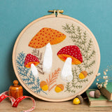 Woodland Toadstools Embroidery Kit