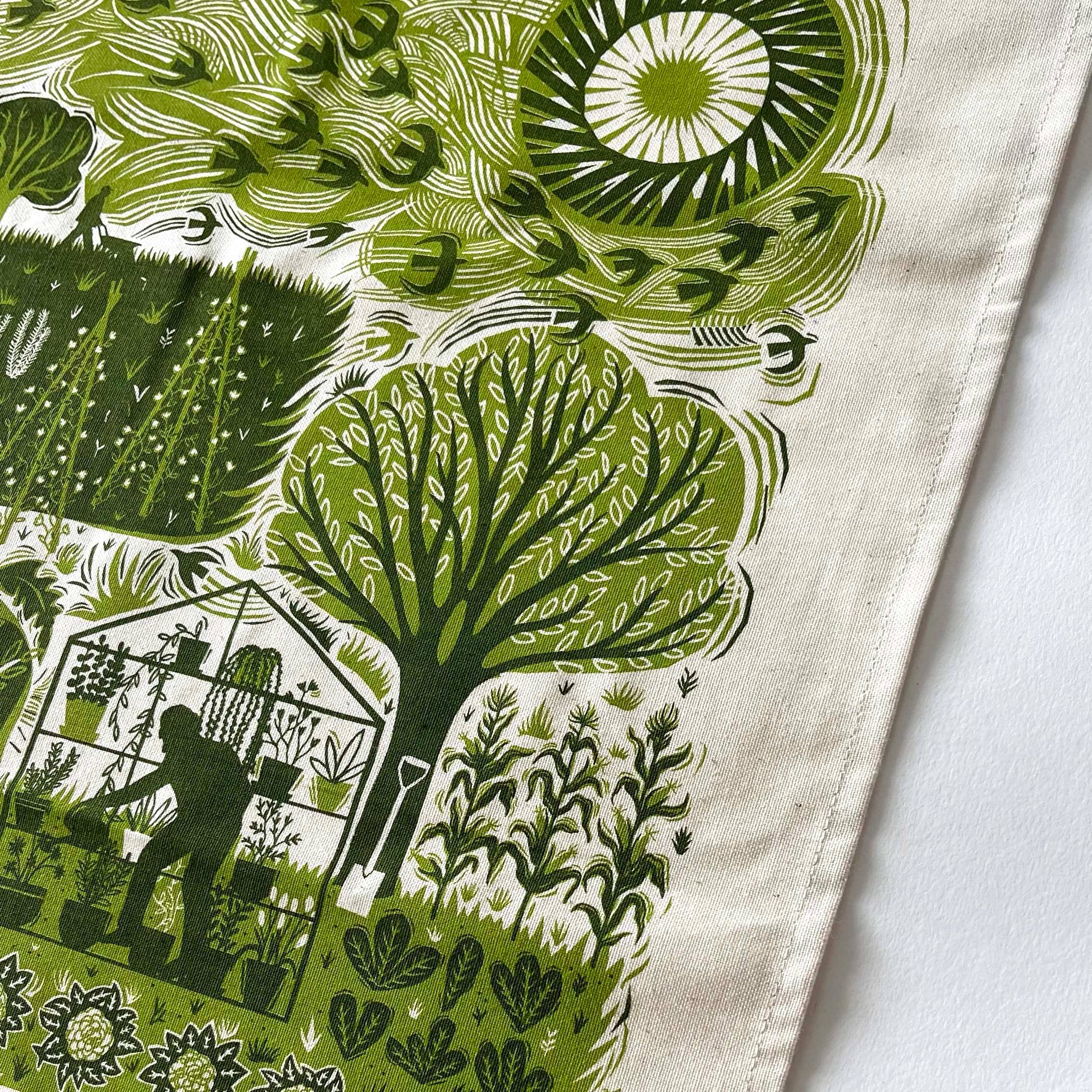 Allotment Cotton Tea Towel