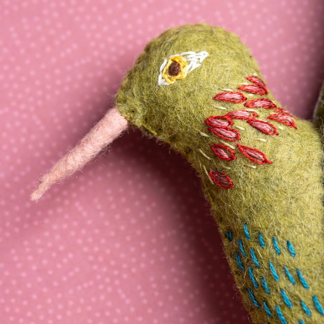 Corinne Lapierre Felt Hummingbird Craft Kit