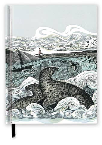 Luxury Foil Embossed Sketchbook, Seal Song