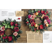 Bouquet in a Book: Christmas Wreath Papercraft Kit