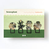 House Plant Bookmarks, set of 4
