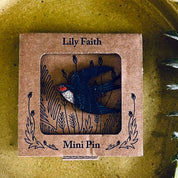Lily Faith Swallow Mini pin Brooch 