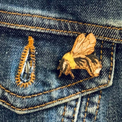 Lily Faith Bee Mini Pin Brooch