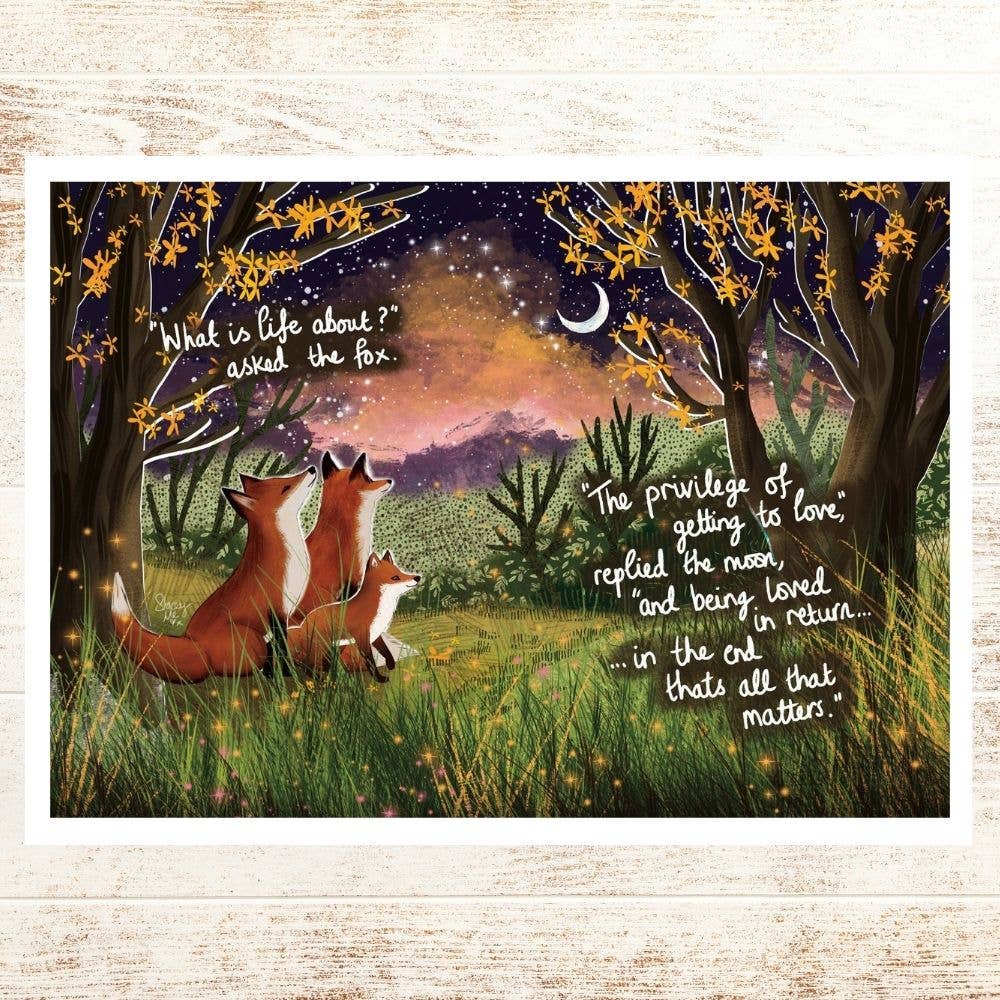 Being Loved, Art Print A4