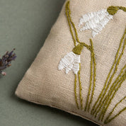 Corinne Lapierre Spring Garden Linen Stitch Lavender Bags Kit (Makes 4)