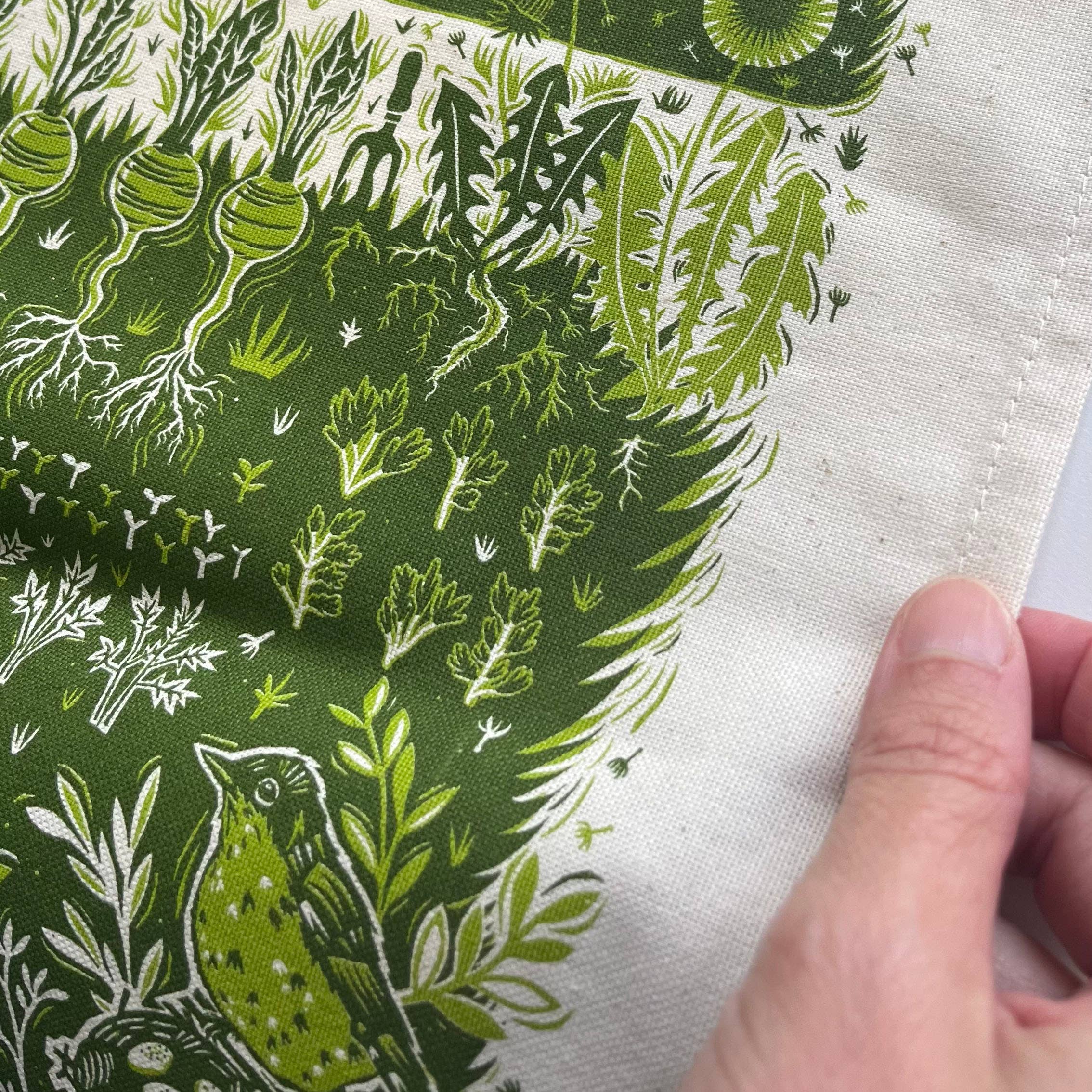 Allotment Cotton Tea Towel