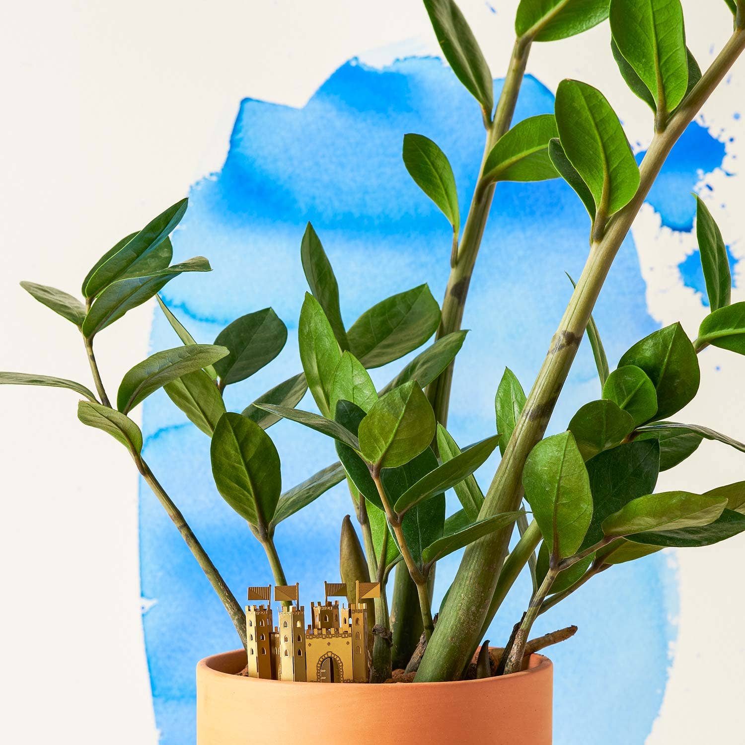 Another Studio Mini Model Castle, Brass Metal Diy Crafting Kit