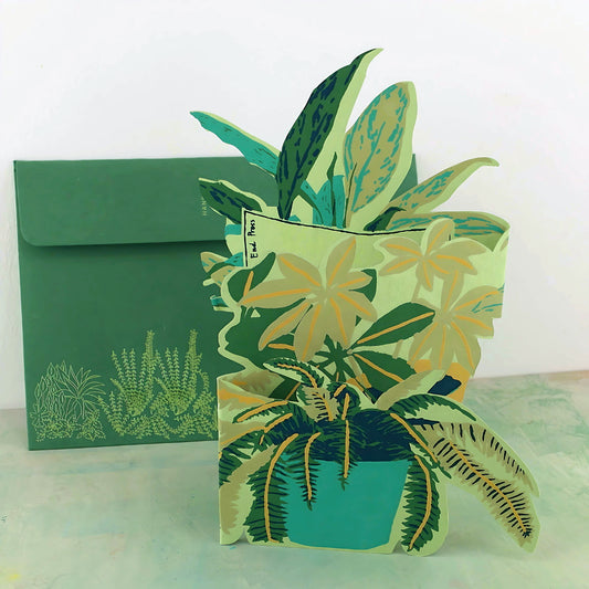 Card Botanical Pots