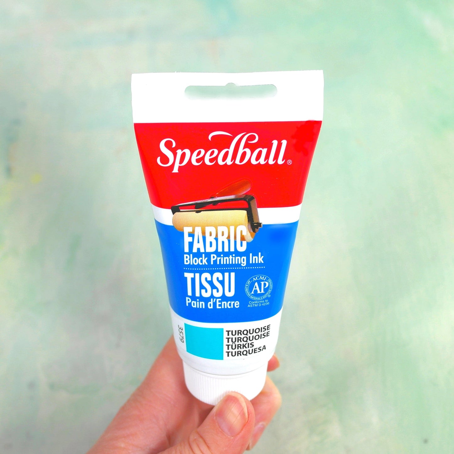 Fabric block print ink 75ml by Speedball