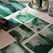 Clever Hands Workshops Workshop canvas painting abstract seascape