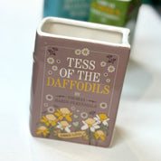 Ceramic Botanical Book Pen Pot