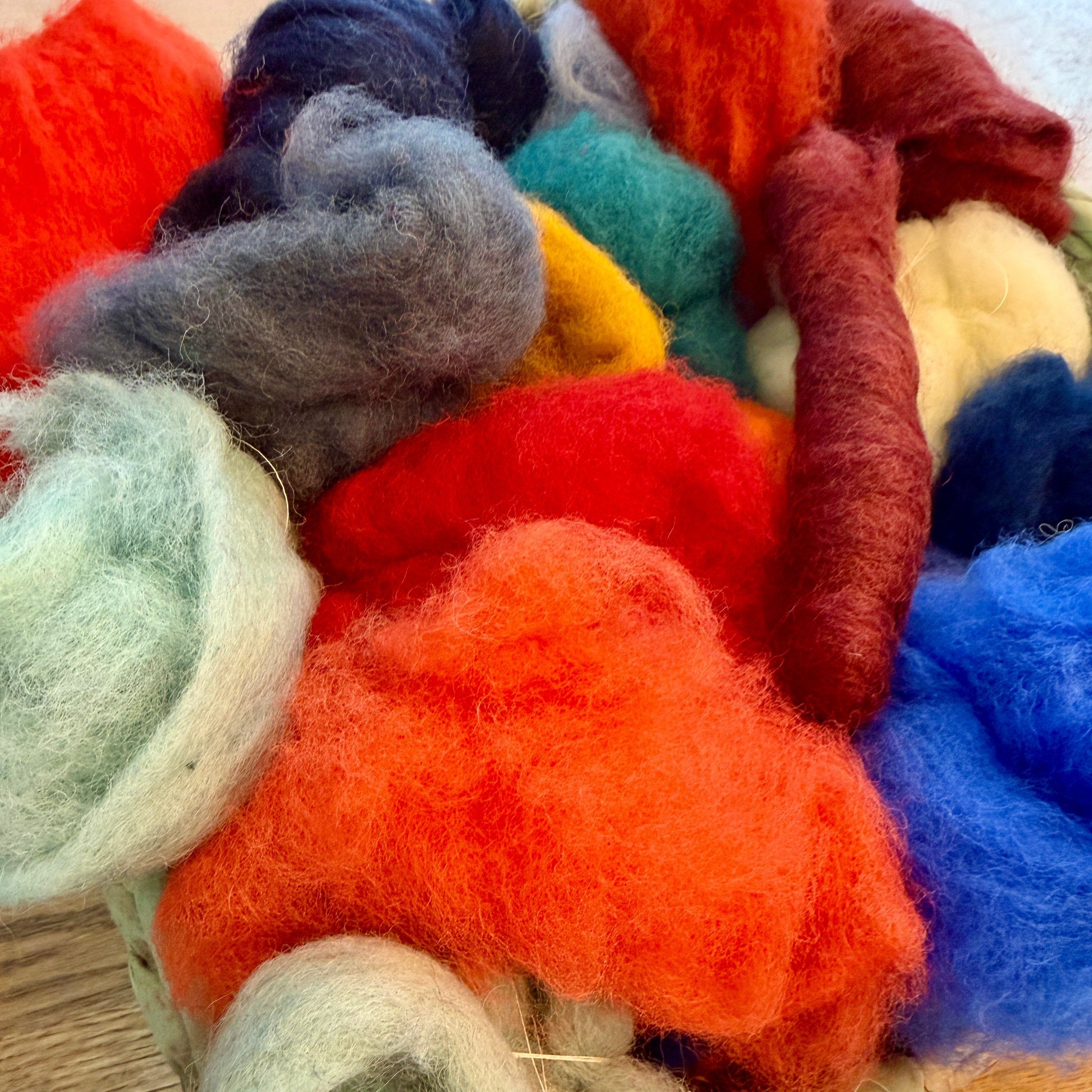 Needlefelting wool