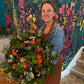 Workshop Luxury Christmas Wreath Making with Cake